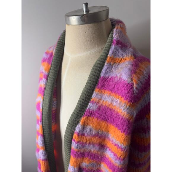 Free People Women's Tiger Knit Duster Cardigan - Picture 4 of 5